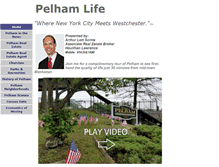 Tablet Screenshot of pelhamlife.com